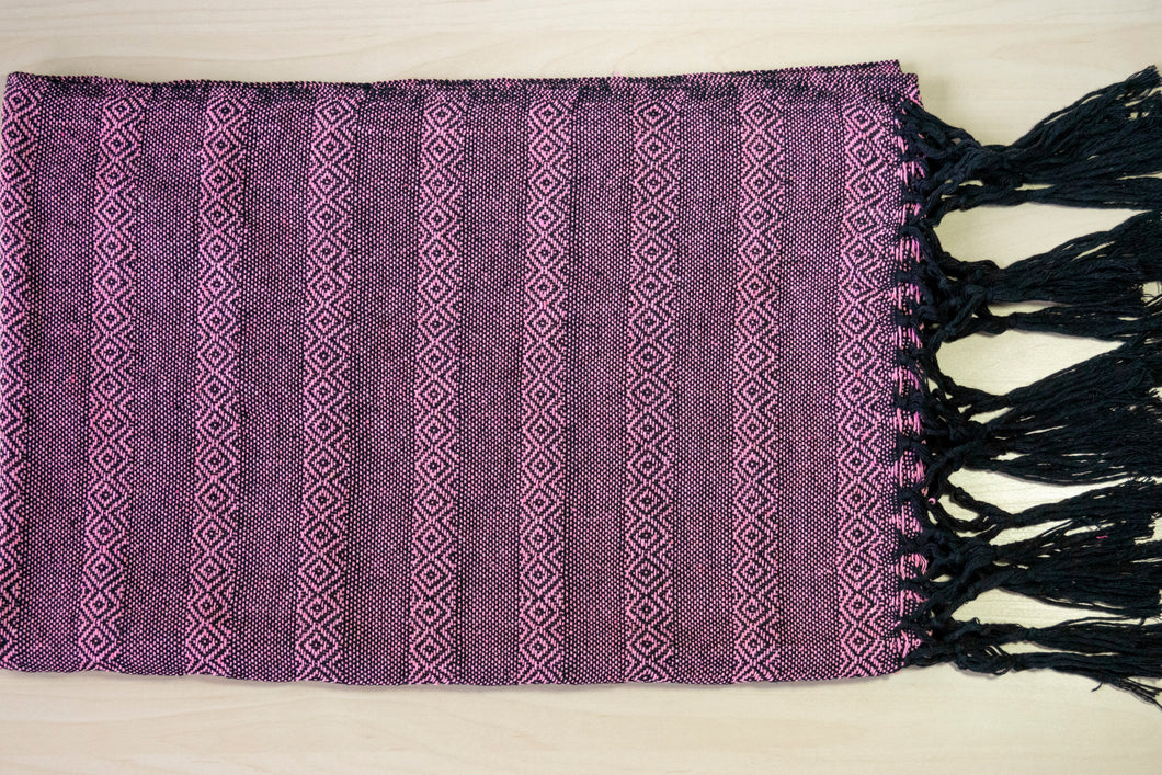 Rebozo - All year-round Pink & Black